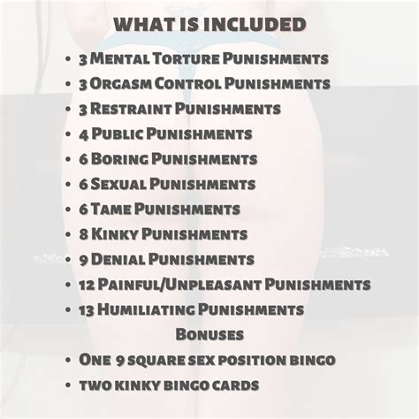 76 BDSM Punishment Ideas For Submissives [2024]: Sexual.